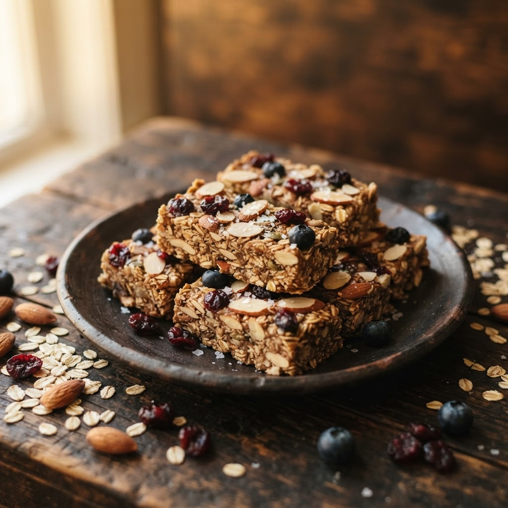 Almond Oatberry Delight — handcrafted by ArnaTreats