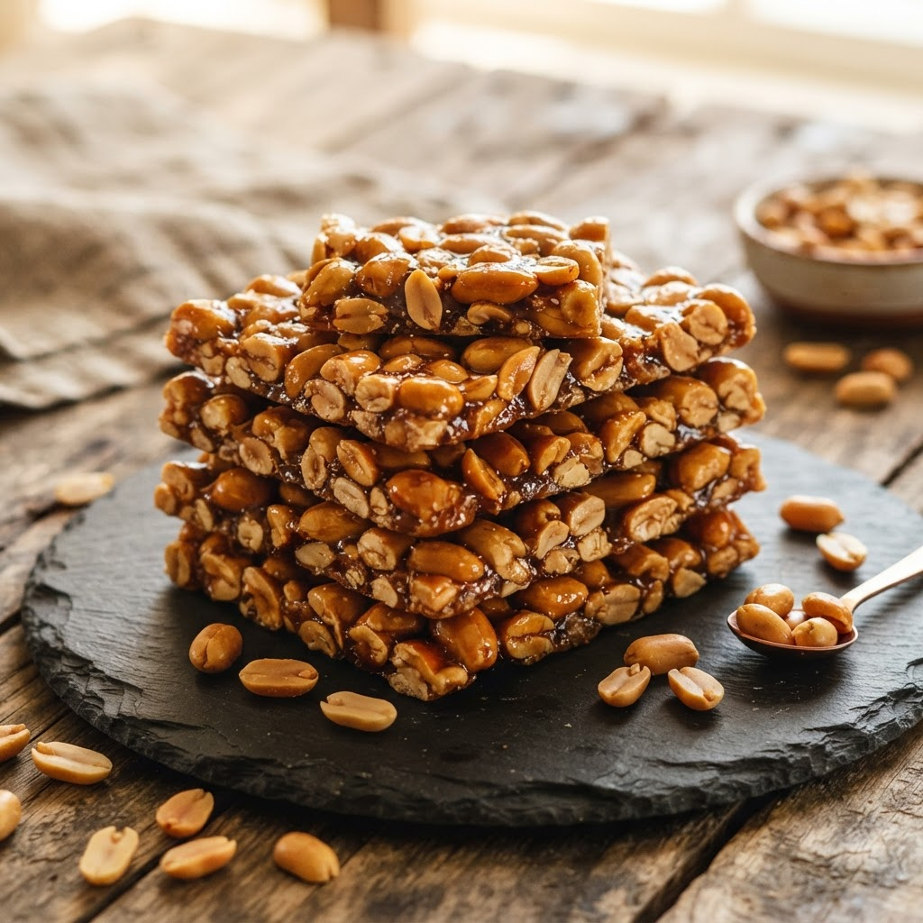Peanut Chikki — handcrafted by ArnaTreats