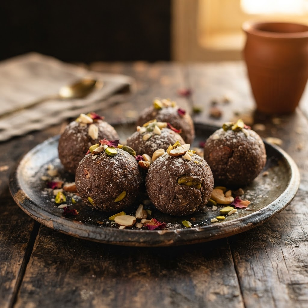 Ragi Laddu — handcrafted by ArnaTreats